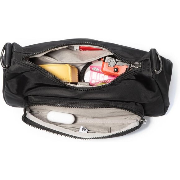 Crossbody Bag Vegan Leather RFID Card Holder Adjustable Straps Women - Picture 6 of 7